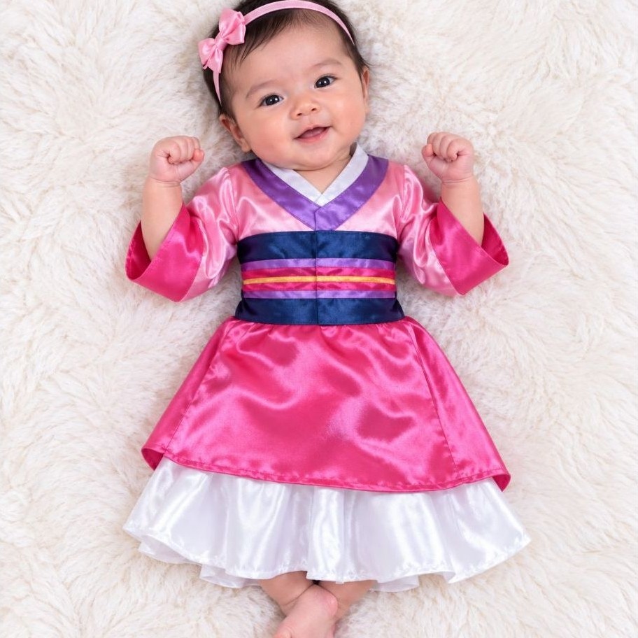 Princess Mulan Bayi Baju Kostum Princess Disney