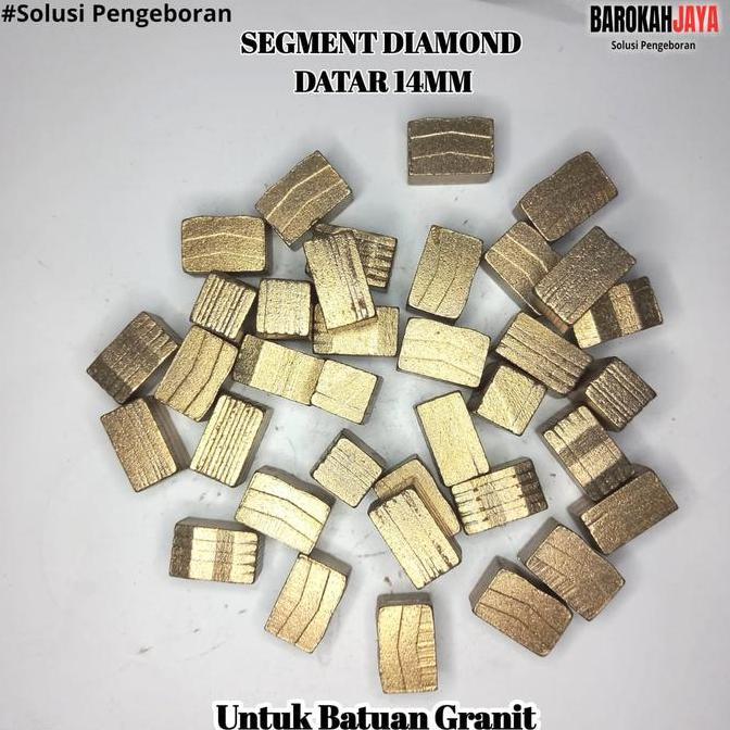SEGMENT DIAMOND 14MM/MATA BOR SEGMENT/CORING SEGMENT/MATA BOR SUMUR SEGMENT HARGA SPESIAL