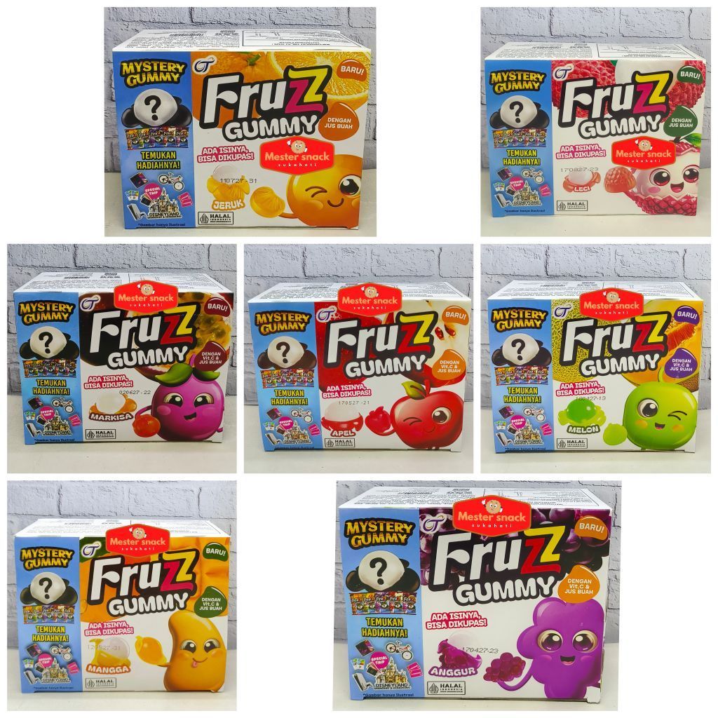 Fruzz Gummy | Permen Gummy | Permen Fruzz | Mystery Gummy