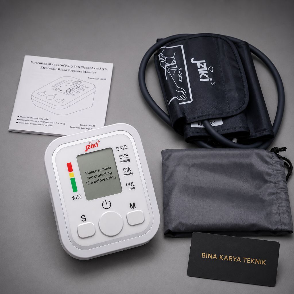 Tensimeter Digital ZK-B869 Alat Ukur Tekanan Darah Lengan Atas ZK B869
