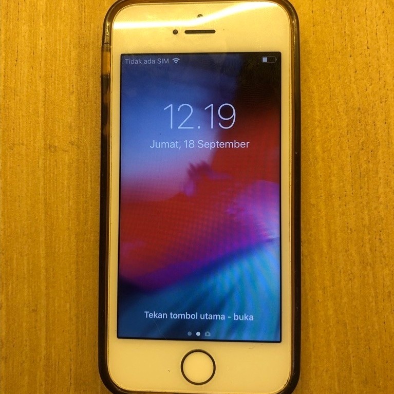 iPhone 5s Bypass 32gb Minus Kamera Depan OFF