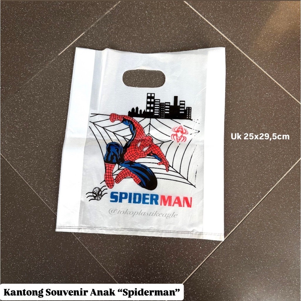 [isi 10pcs] Kantong Souvenir Anak “Spiderman”