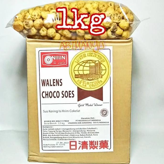 Mdsn- Lens Soes Coklat Nissin 1 Kg - Sus Coklat Kiloan