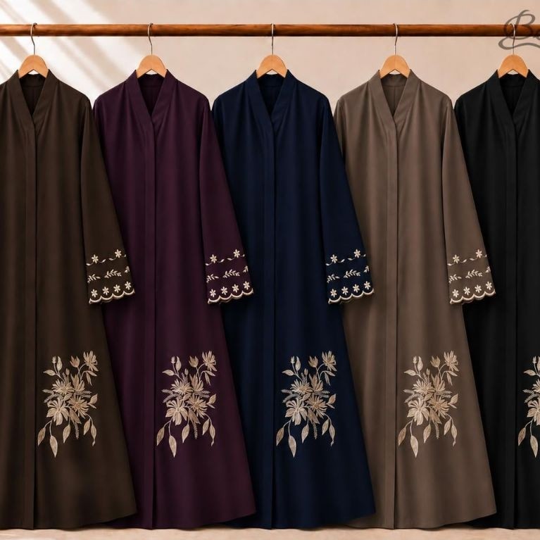 GAMIS ABAYA Naira, Kumala, Marwah, Winara SERIES BY BERMERKS / GAMIS SYARI MEWAH BERMEREKS