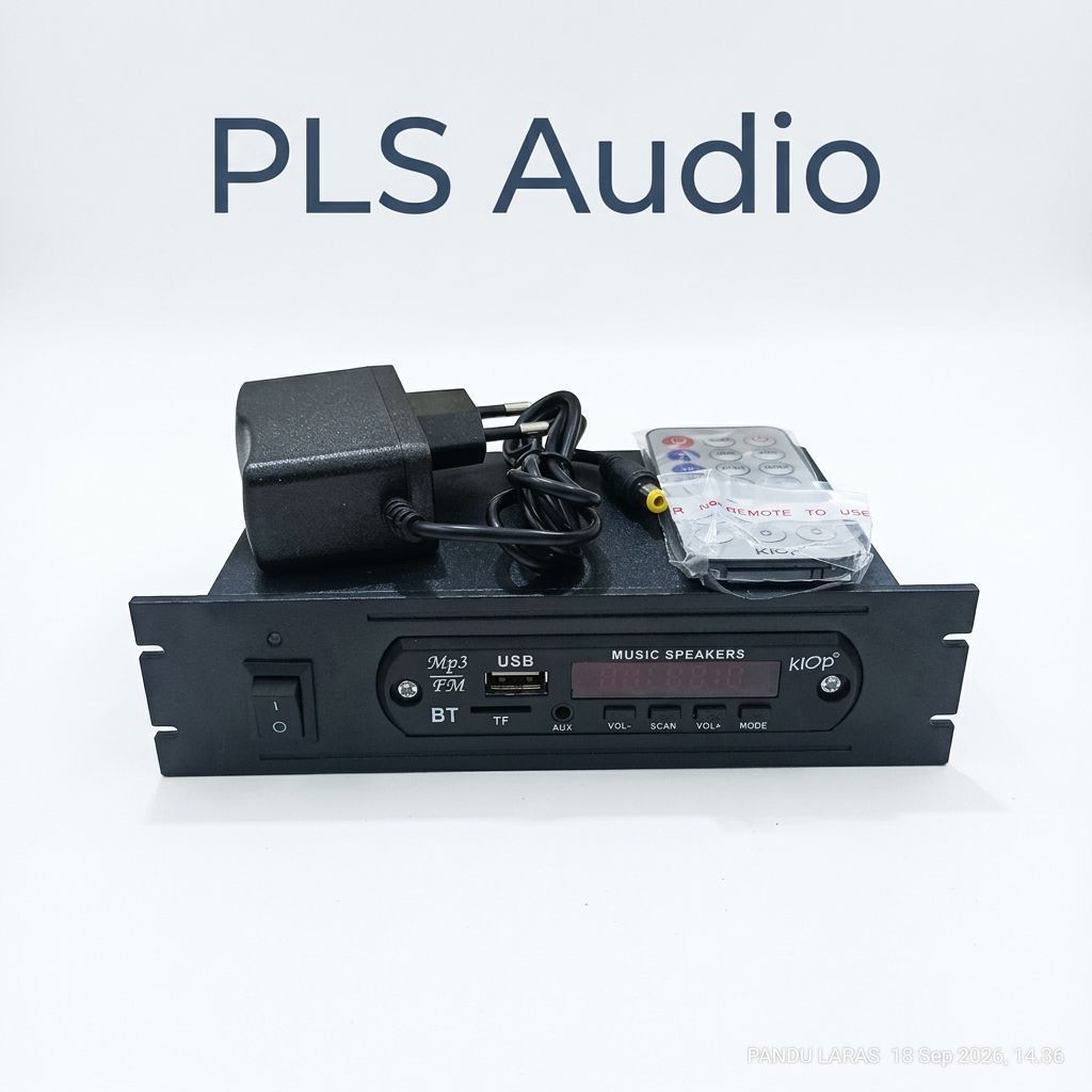 Mp3 Bluetooth Rakitan Siap Pakai + FM Radio + USB