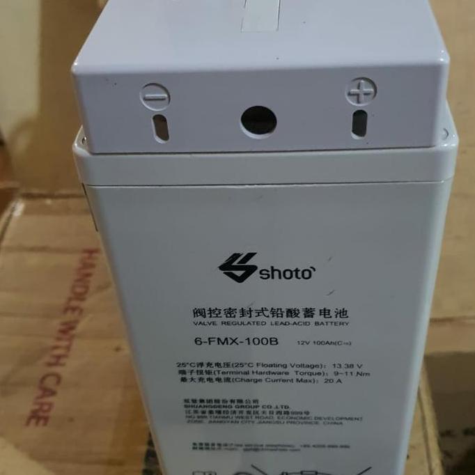 HARGA DISC - BATTERY AKI KERING SHOTO 12V 100Ah ORI BUAT UPS ACCU