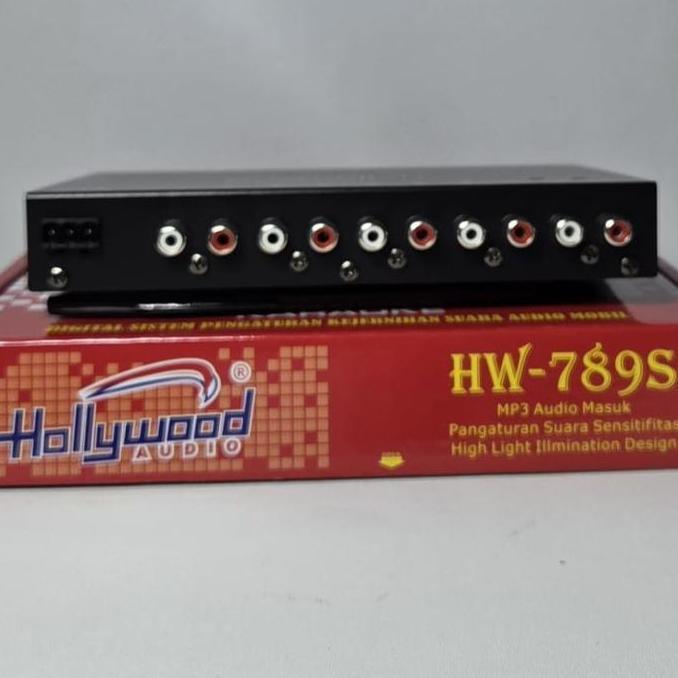 Hollywood Parametik Preamp Karaoke HW 789s Parametrix 2 Mic 11.15 DC 6V RMS T.H.D 0.01% Kualitas Sua