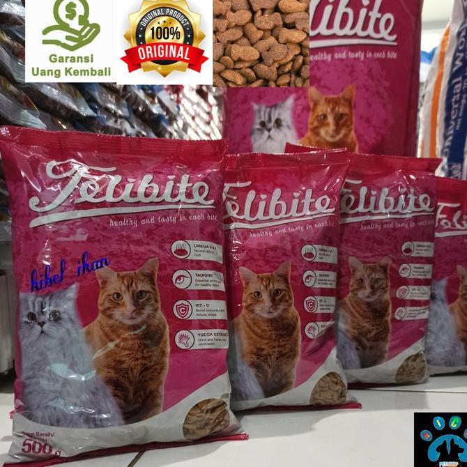 Felibite Paket 5 kg ( 500 gr x10) frespack Makanan Kucing