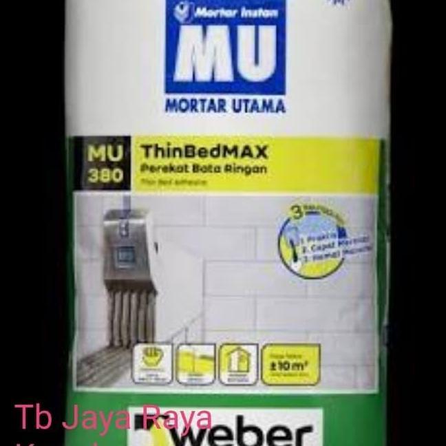 BEBAS ONGKIR - MU380 mu 380 lem hebel bata ringan