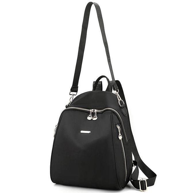 Baggy- Tas Ransel Nita - Jimiuer 7166 Import Terproof Hitam Black Tas Hitam
