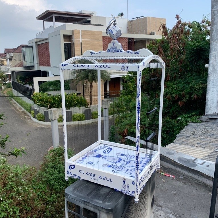 Sangkar No 2 Ruji Senar Full Jati Galfalum Aman