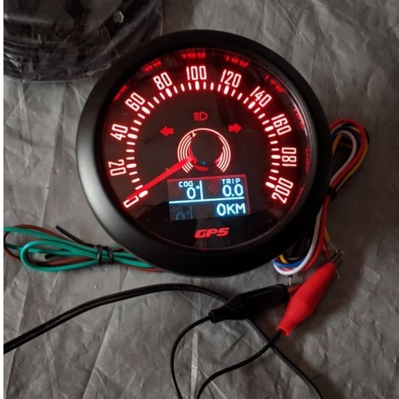 Spedometer Sensor GPS Bahan Custom