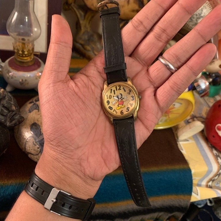 Vintage lorus by seiko X mickey mouse