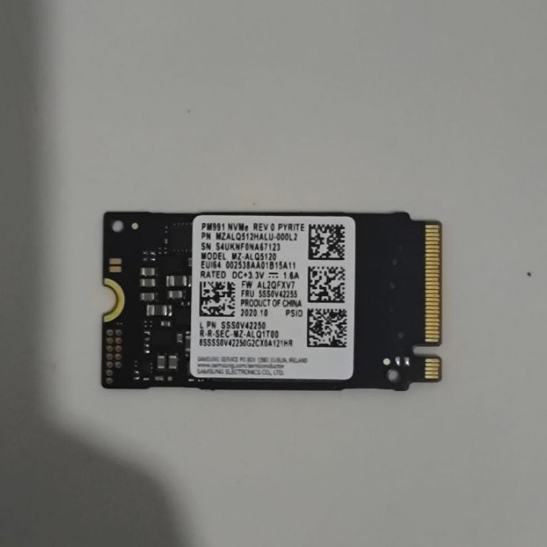 SSD NVME SAMSUNG 512GB