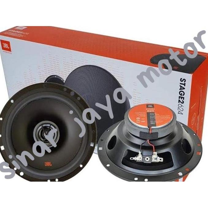 Gambar Speaker Coaxial 2-Way JBL Stage2 624 6.5 Inch Mid Bass Tweeter