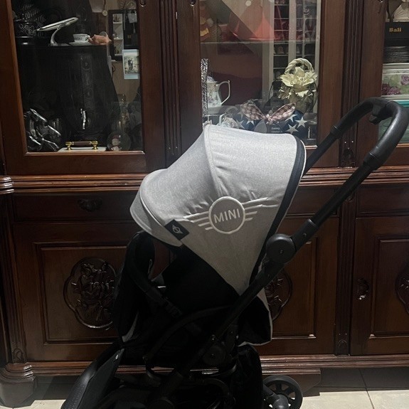 Preloved Stroller Easywalker Mini Buggy Turn Kensington Grey