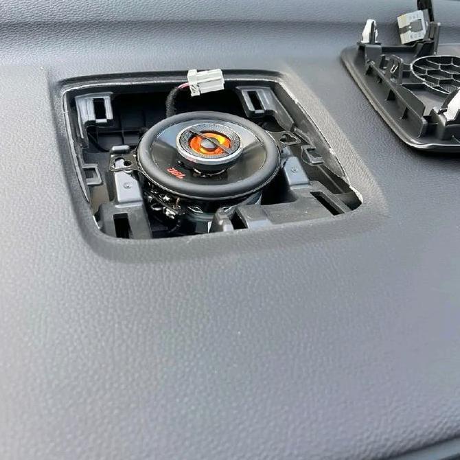 JBL Socket Center Dashboard Speaker untuk CRV Turbo 2017-2023 Plug & Play 3.5" 25W RMS Audio Mobil -