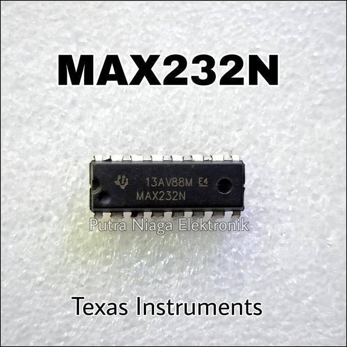 IC MAX232N DIP 16P TEXAS INSTRUMENTS / MAX232 TI