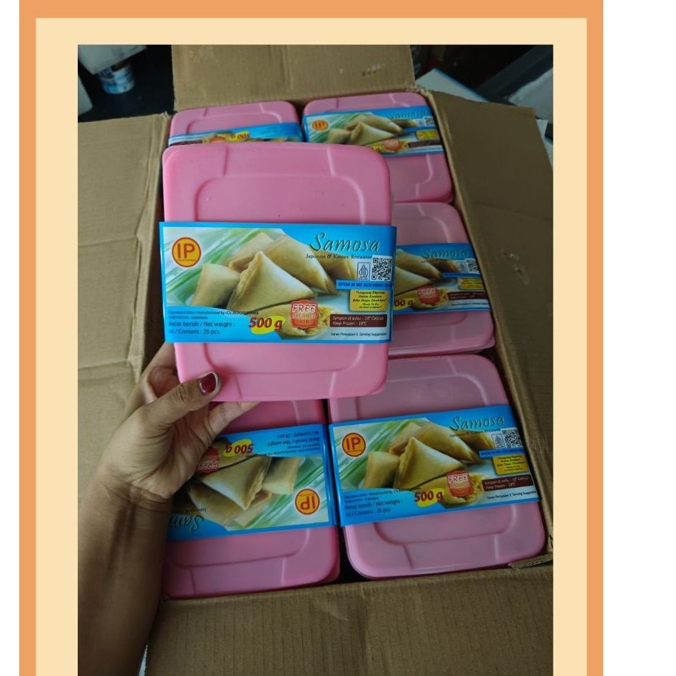 IP SAMOSA CURRY 500GR - ISI 25 PCS