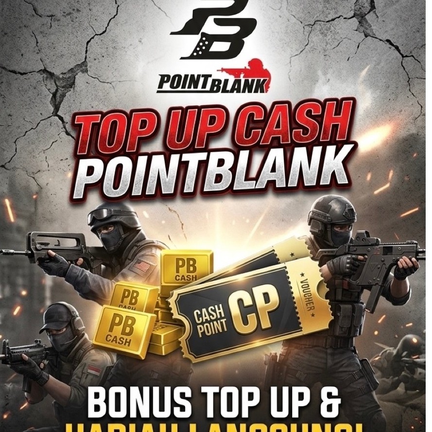 PB CASH 12K 24K 60K 120K Resmi Terpercaya