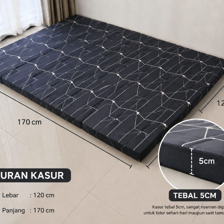 KASUR LIPAT SPON TEBAL 5cm