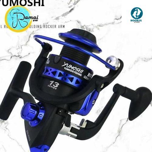 Reel Yumoshi Spool Besi 12BB BK2000 Kualitas Terbaik
