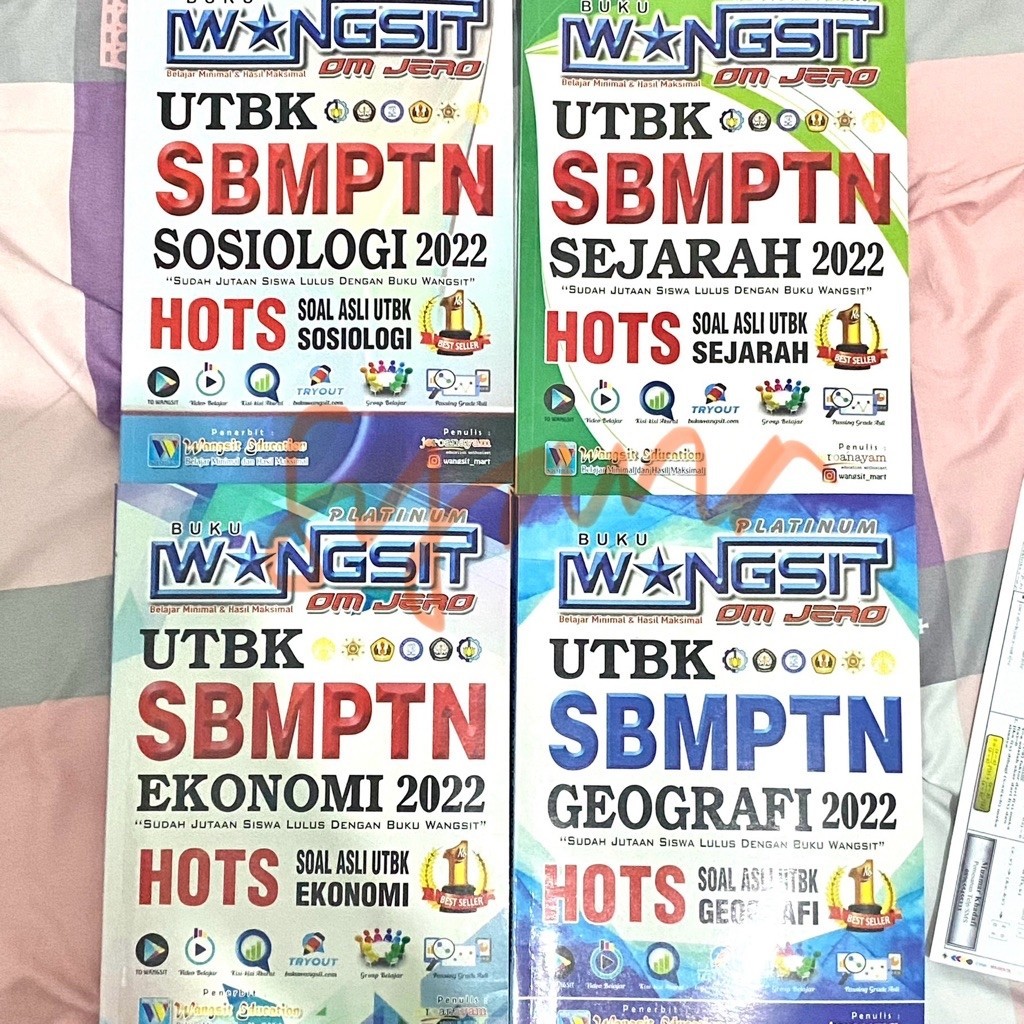 preloved wangsit om jero sbmptn soshum utbk 2022 sosiologi sejarah ekonomi geografi