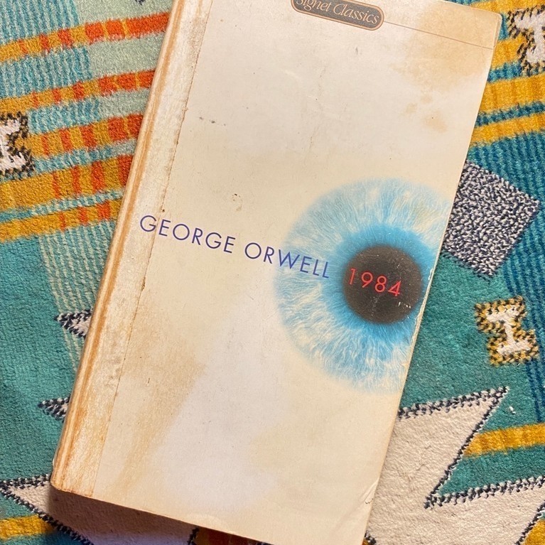BUKU 1984 GEORGE ORWELL ORIGINAL PRELOVED ENGLISH
