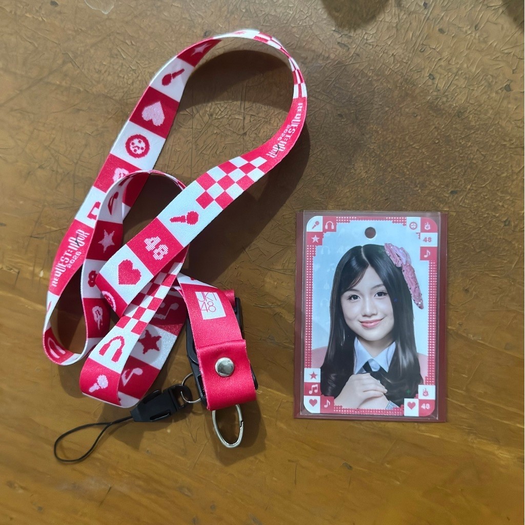 Photocard Lanyard JKT48 Benefit Request Hour 2026 Michie