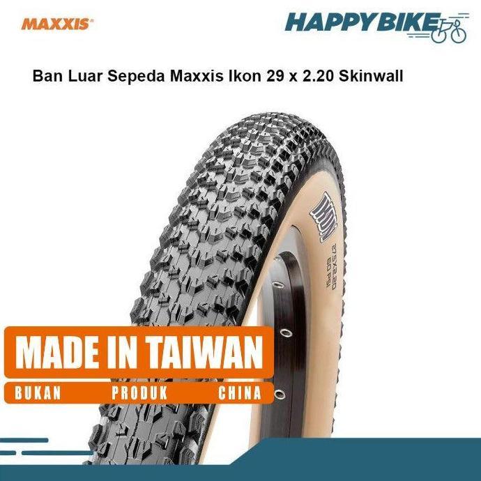 Promo MAXXIS Ban Luar Sepeda MTB Ikon 29 x 2.20 Skinwall Bicycle Outer Tires Diskon