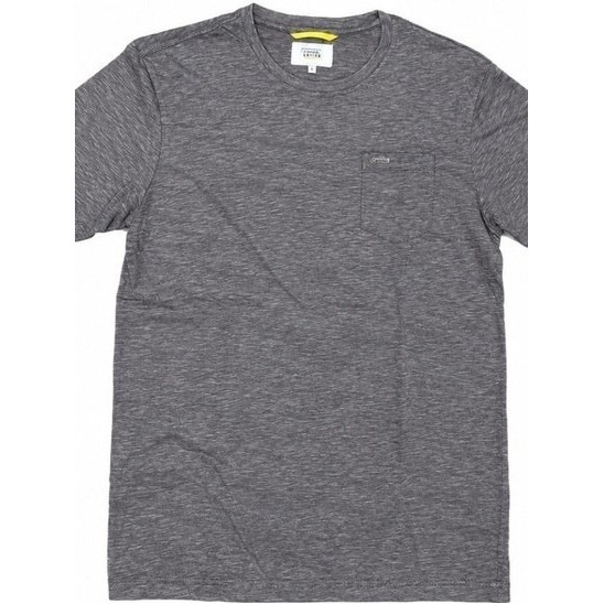 Kaos Saku Pria CAMEL ACTIVE Pocket Tee Dark Grey Heather