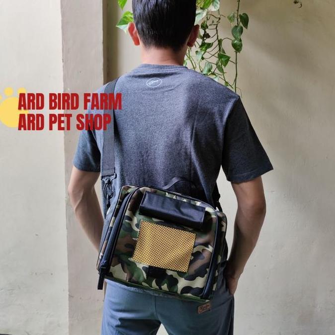 PAKET TAS HEWAN KANDANG UNTULAN TAS TRAVEL BURUNG SUGAR GLIDER HAMSTER TUPAI LOVEBIRD TAS HEWAN MARM