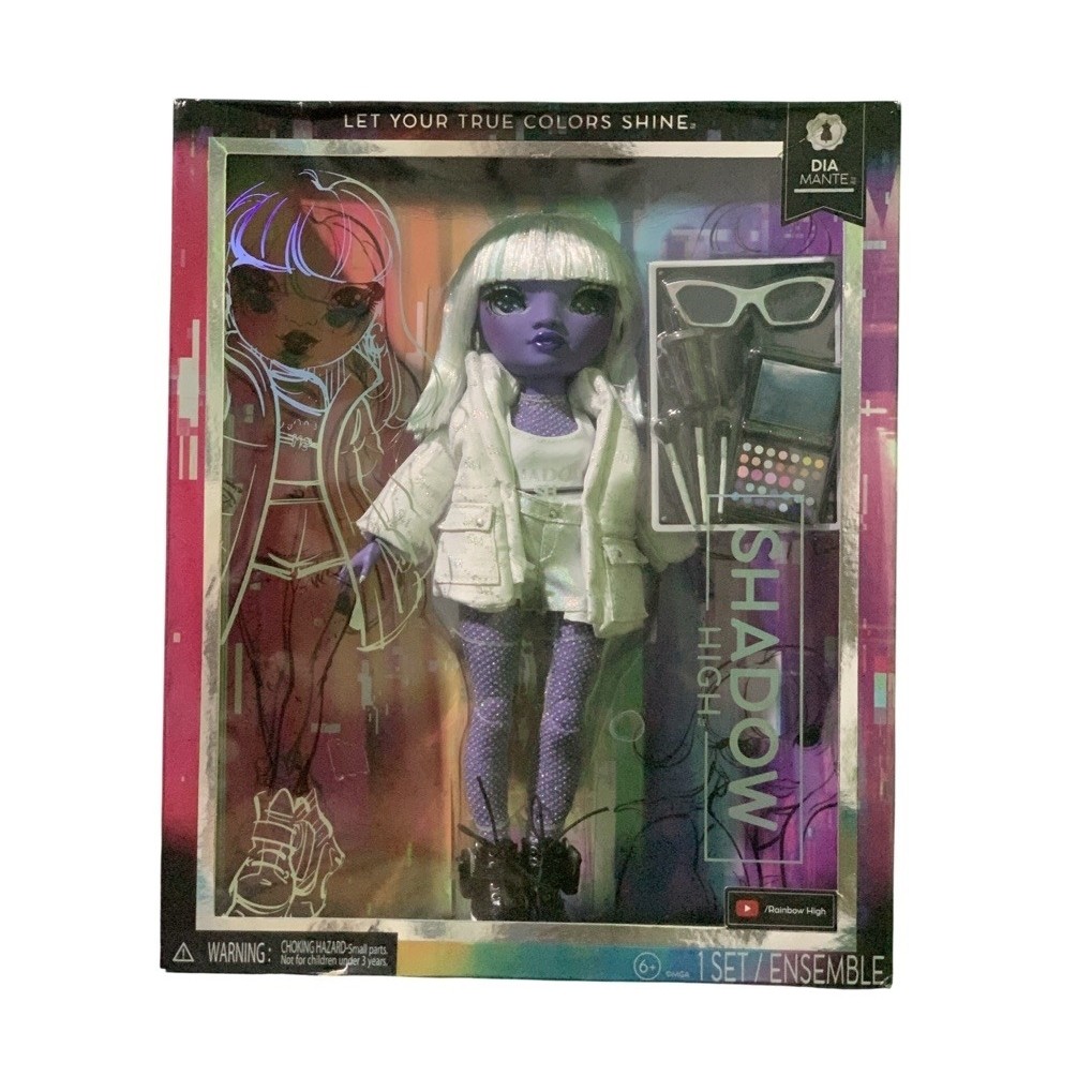Rainbow High Set Boneka Shadow Dia Mante*