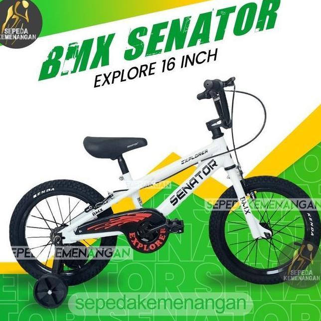 Sepeda Bmx Anak 16 Inc Senator Thor Usia 47 Tahun Ke Atas Rem U Break