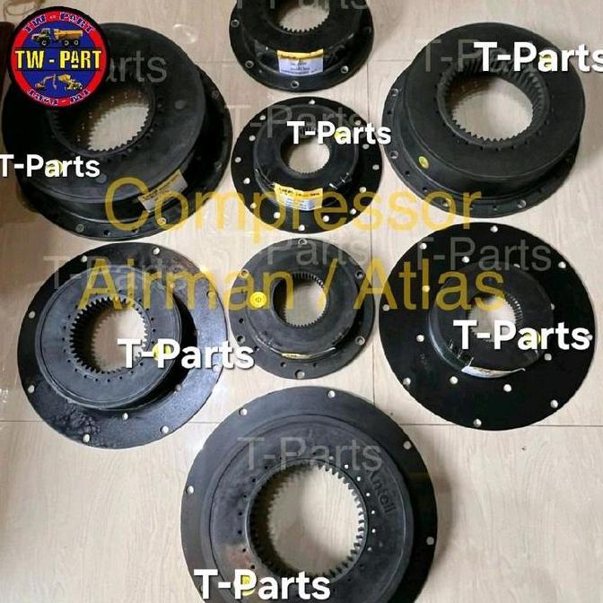 Coupling Bowex Elastic  80 He He3-He4 40 50 65 Sha D-48407 Rheine 314,25 0717 1257 Compressor Pds 26