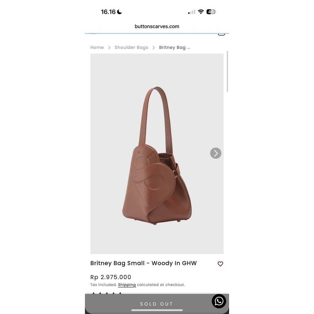 Buttonscarves - Britney Bag Woody