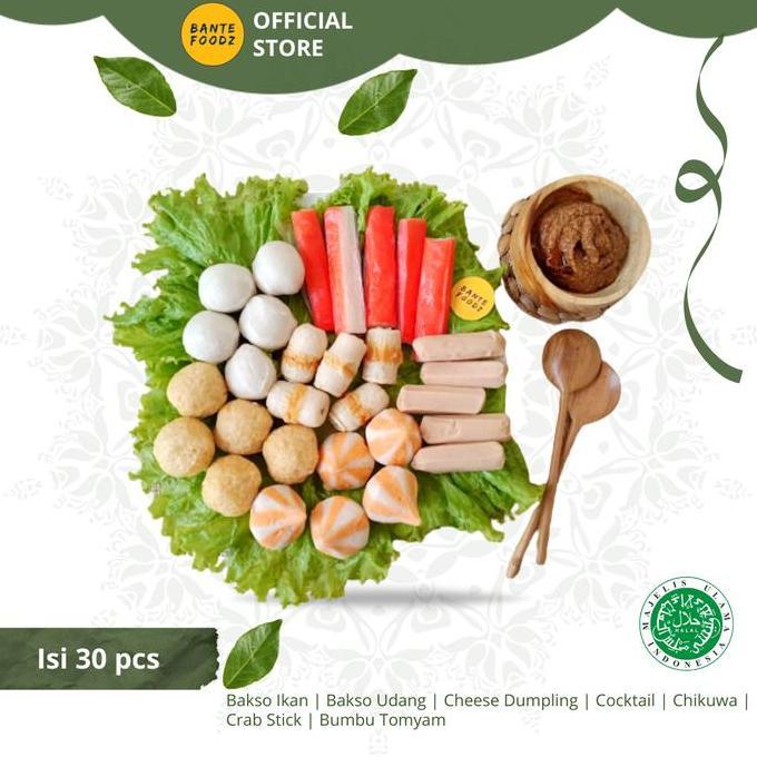 Food- Paket Steamboat Bumbu Tomyam Komplit/Shabu - Shabu Suki Bumbu Tomyam