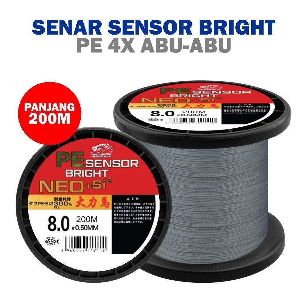 Fishing Urban - Tali Pancing Sensor Abu Bright 200m Pancing PE  NEO+si2 Jepang  Pancing Kuat & Tahan