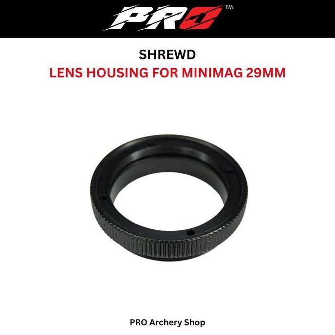 SHREWD LENS HOUSING FOR SCOPE MINIMAG 29MM BUSUR PANAHAN COMPOUND BOW | ACCESSORIES SCOPE SHREWD ORI