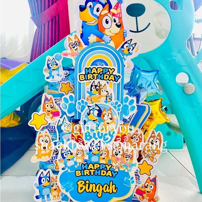 Snack Tower Karakter Doraemon Ulang Tahun Anak Hadiah