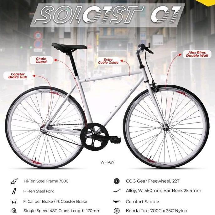 Promo RB road bike united soloist 01 Diskon