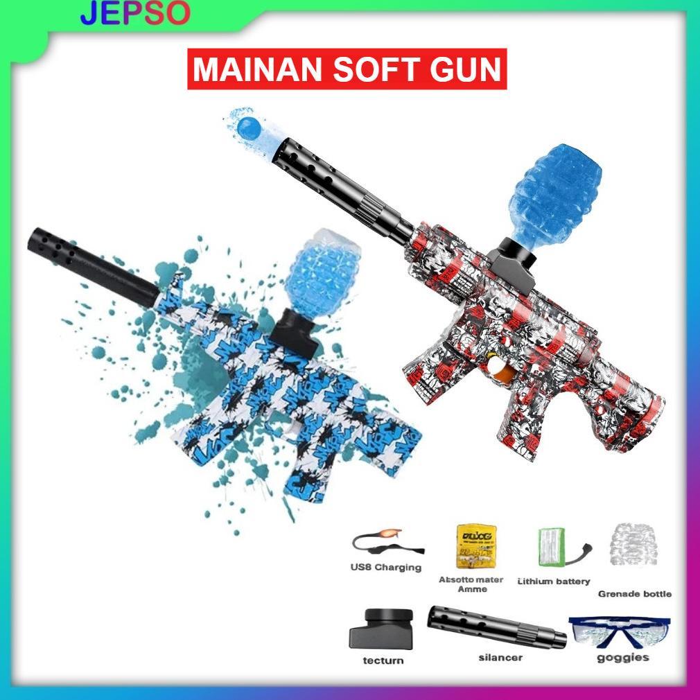 Trending Mainan Pistol Gel Ball / Mainan Water Gel Tembakan / Mainan Soft Gun Tembak Pistol / Pistol