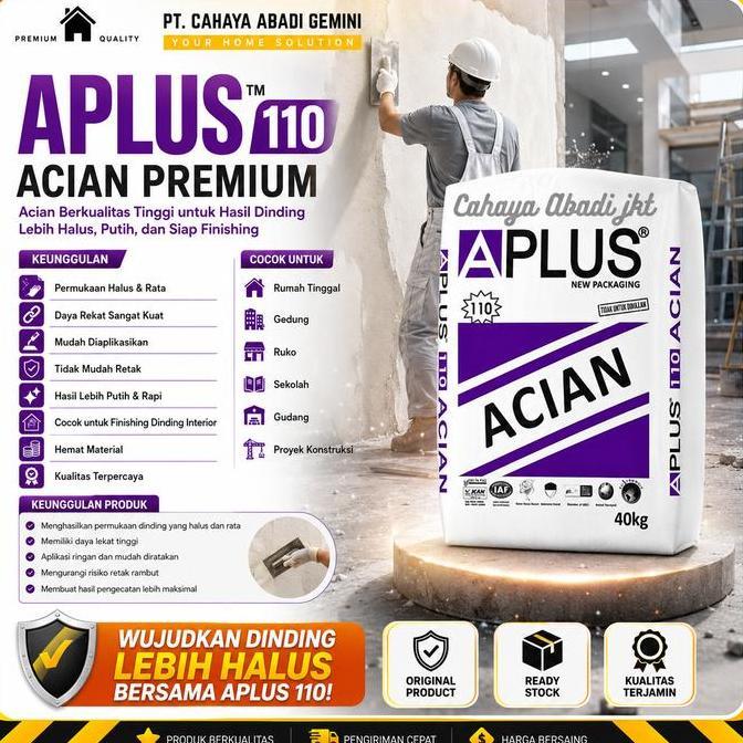 2Profitable - Acian Aplus 40Kg Mortar Acian Aplus 40 Kg