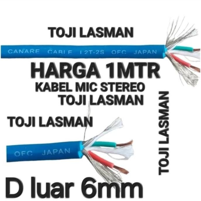 Al_Wakiyah - ( Kabel Mic Canare 1 Roll )    Use For  Cable Microfon Mixer Gitar Xlr Akai Spikon Geis