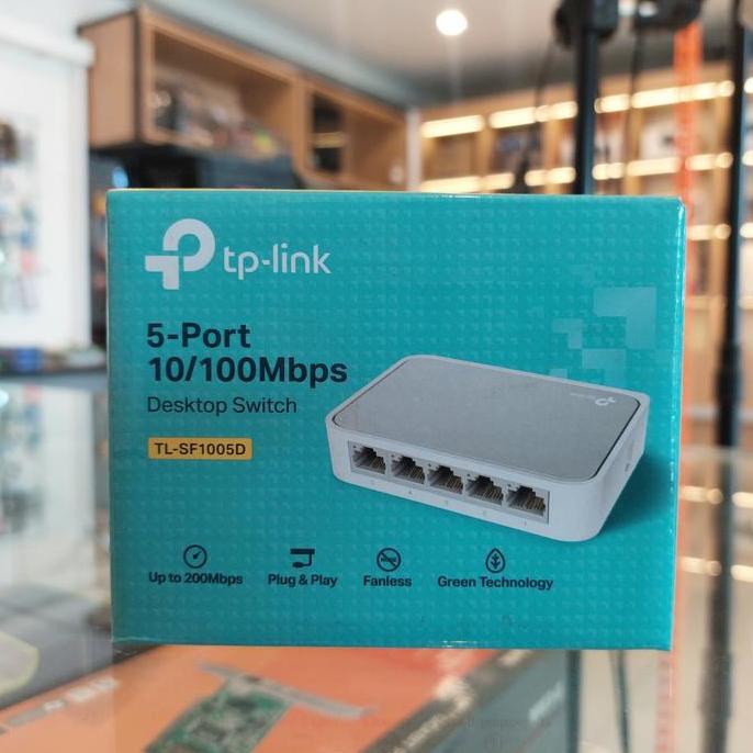 TP-LINK SWITCH HUB 5 PORT TL-SF1005D / SWITCH HUB 5 PORT