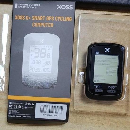 Ready XOSS G+ Smart GPS Cycling Computer Speedometer Sepeda Xoss G+ GPS C-Comp Digital Wireless Blue