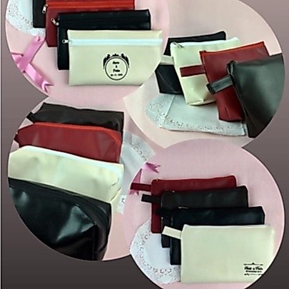 Souvenir Pouch / Dompet Souvenir Pernikahan / Makeup Pouch Souvenir