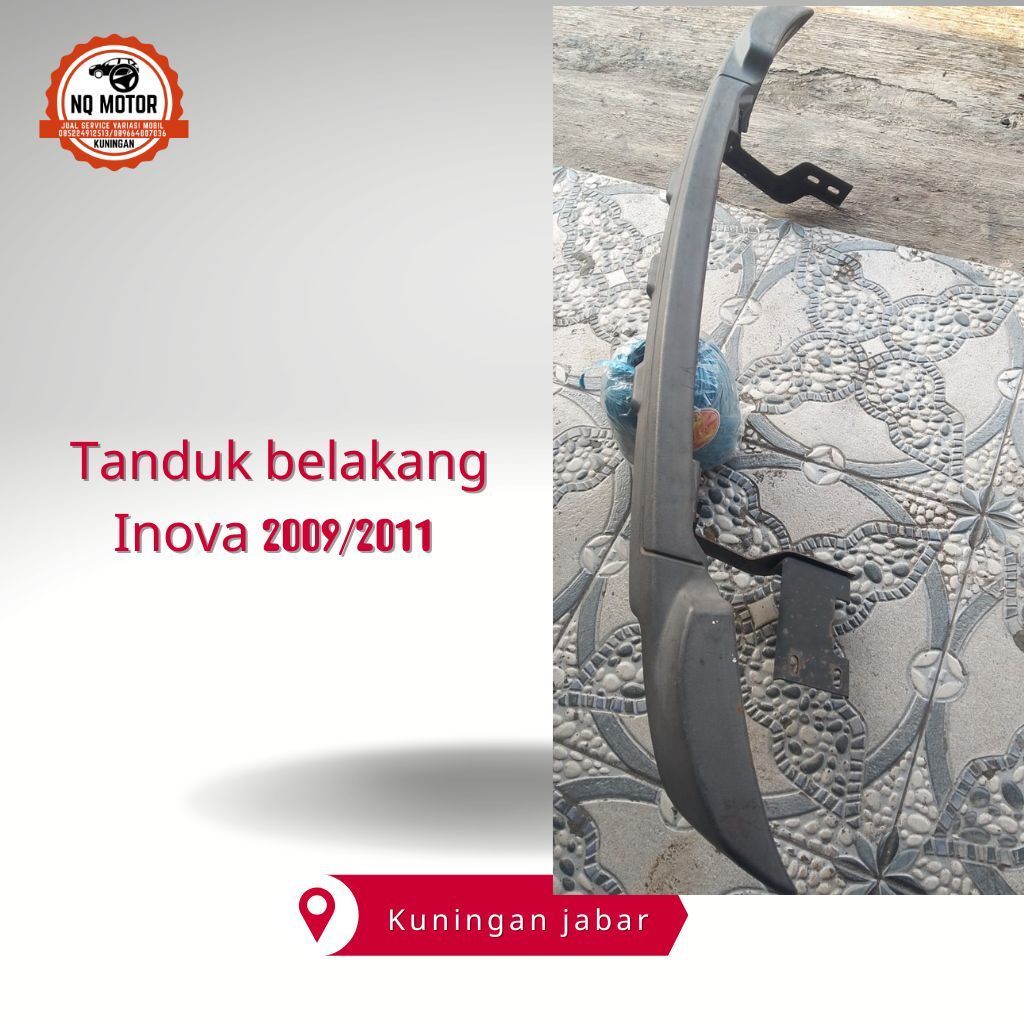 Tanduk belakang Inova 2009/2011
