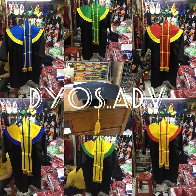 Toga Wisuda Tk Toga Tk Baju Toga Tk Anak-Anak Bahan Satin Berkualitas