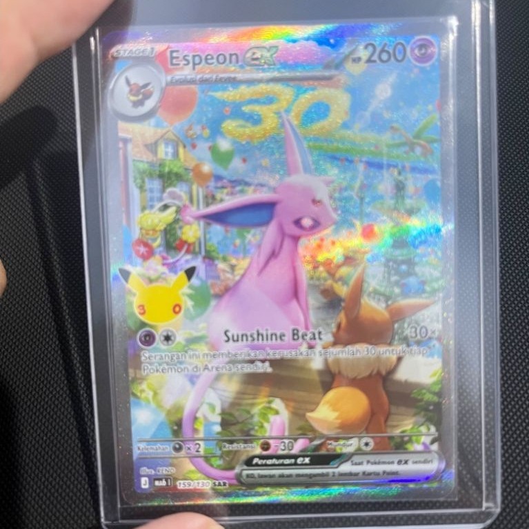 SAR Espeon Celebration 30th Pokemon